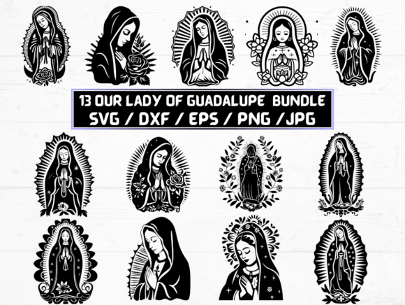 Our Lady of Guadalupe Vector Files