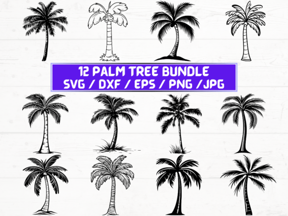 Palm Tree Laser Cut: A Versatile Digital Asset for Creative and Professional Use