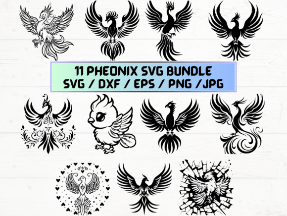 Pheonix Laser Engraving Cut Files