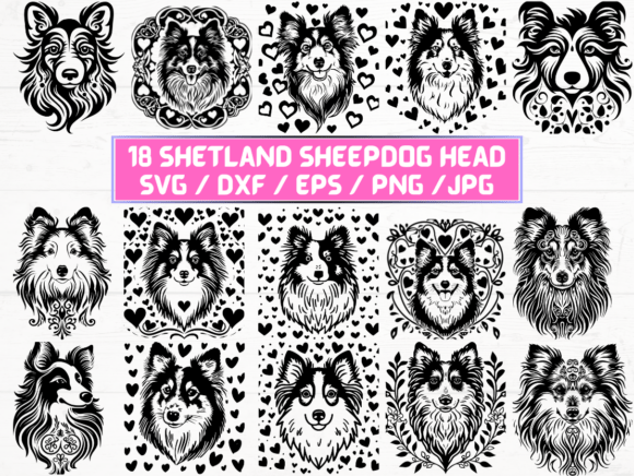 Shetland Sheepdog Head SVG Bundle: A Guide to Choosing and Using It Effectively