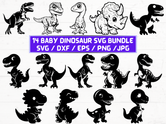 Strategic Use of Baby Dinosaur SVG File for Creative and Business Applications