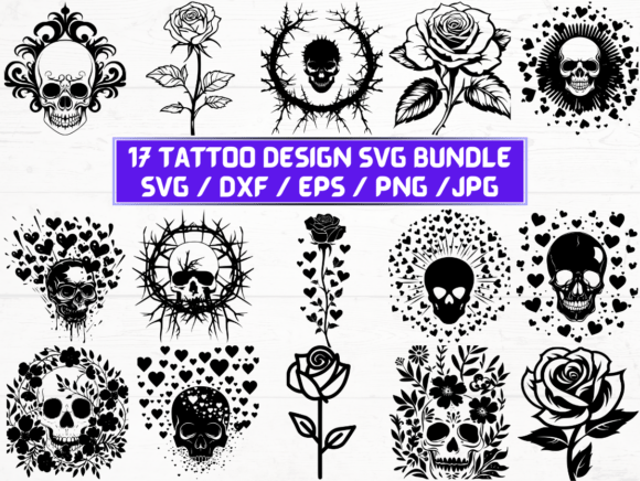Tattoo Design SVG File: A Versatile Tool for Creative and Professional Use