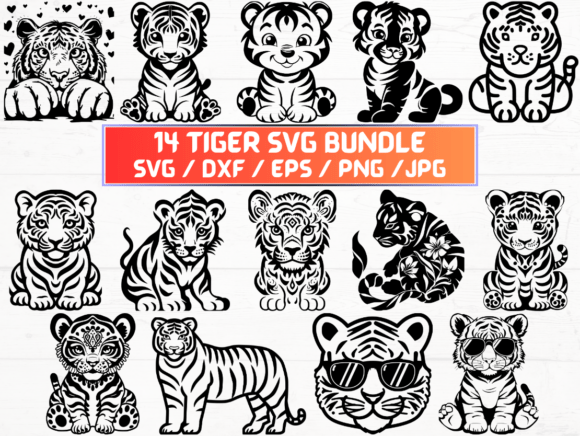 Tiger SVG File: Strategic Use for Design, Branding, and Digital Creativity