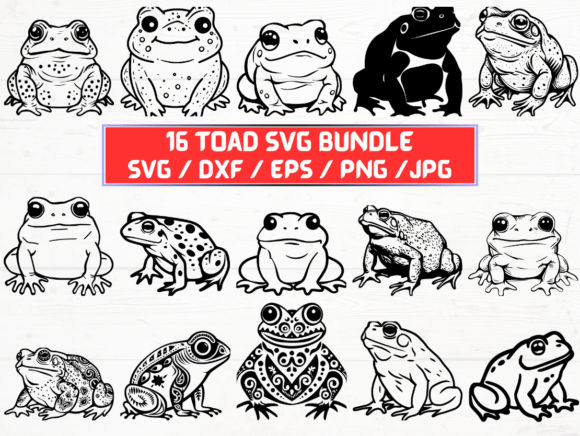 Toad SVG Bundle: A Strategic Asset for Designers and Creators