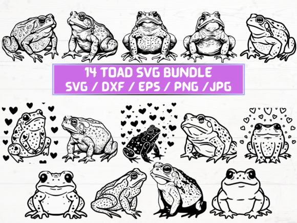 Understanding the Toad SVG File and Its Digital Product Package