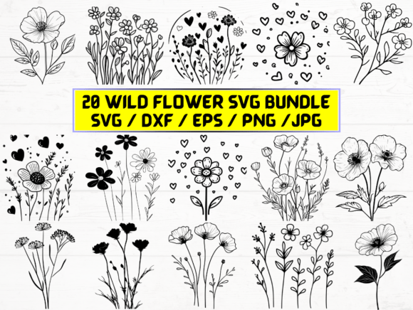 Wild Flower SVG: A Versatile Digital Resource for Creative and Practical Use