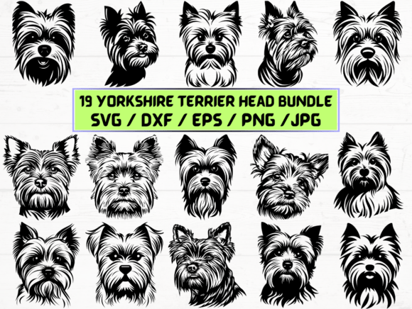 Yorkshire Terrier Head Laser Cut: A Comprehensive Guide to Digital Design Files